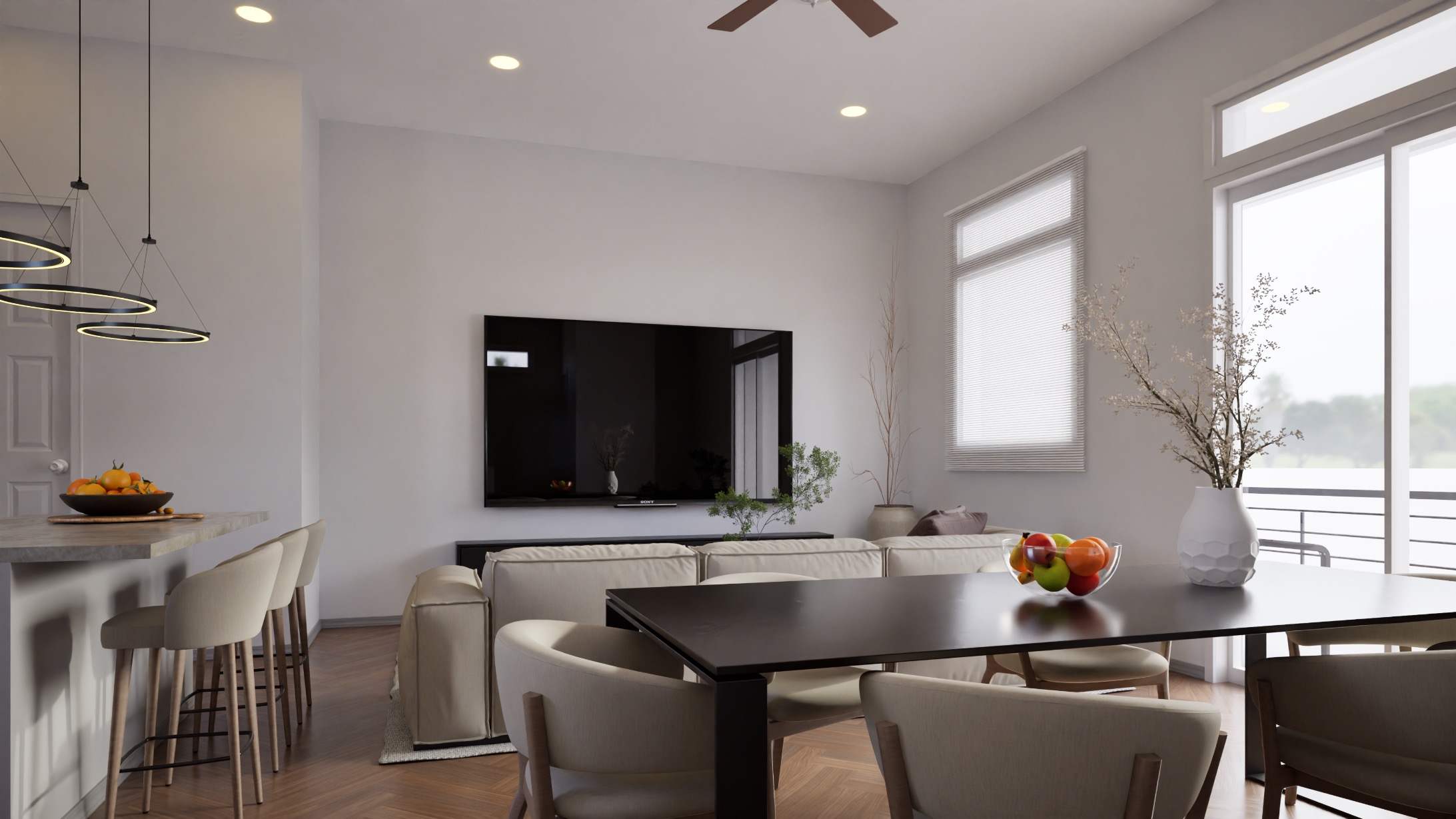 Espacio interior residencial